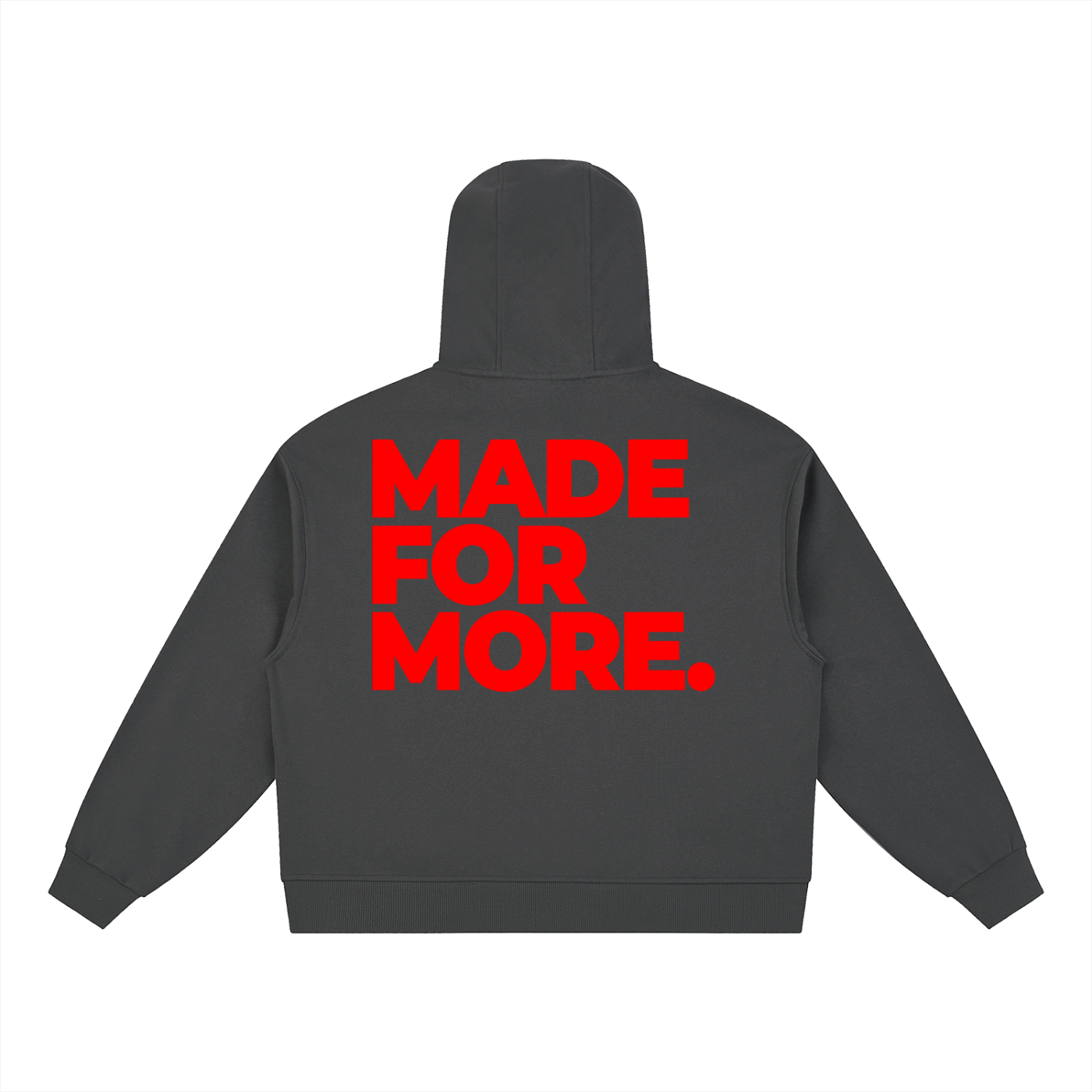 Boxy Button Placket Hoodie
