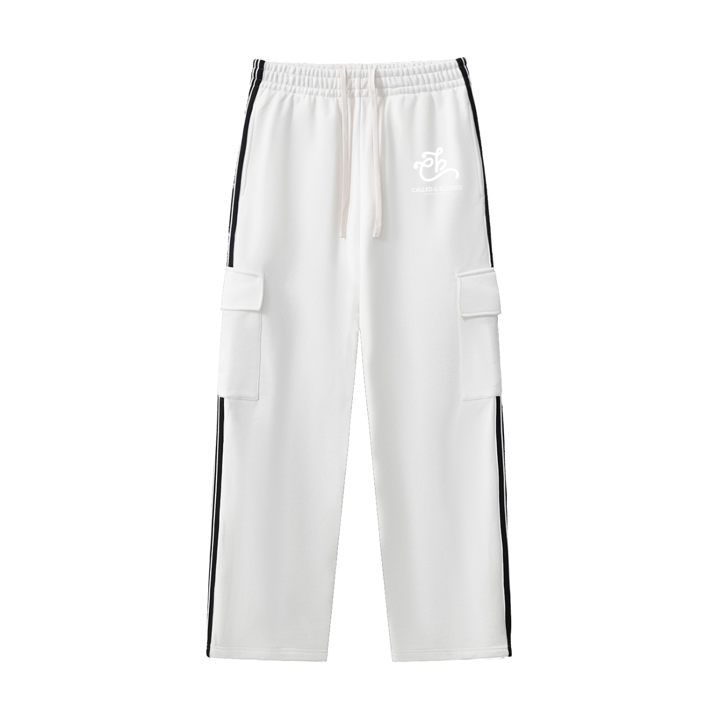 Called Stripe Straight-Leg Pants