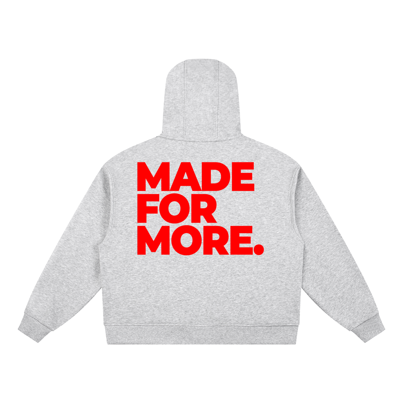 Boxy Button Placket Hoodie