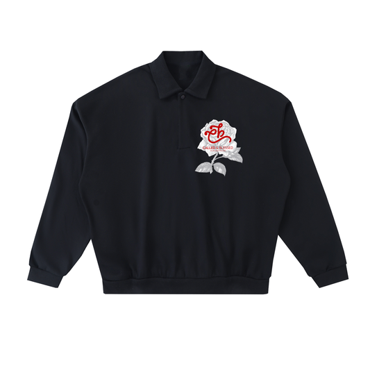Fit In Heavy Polo Sweatshirt