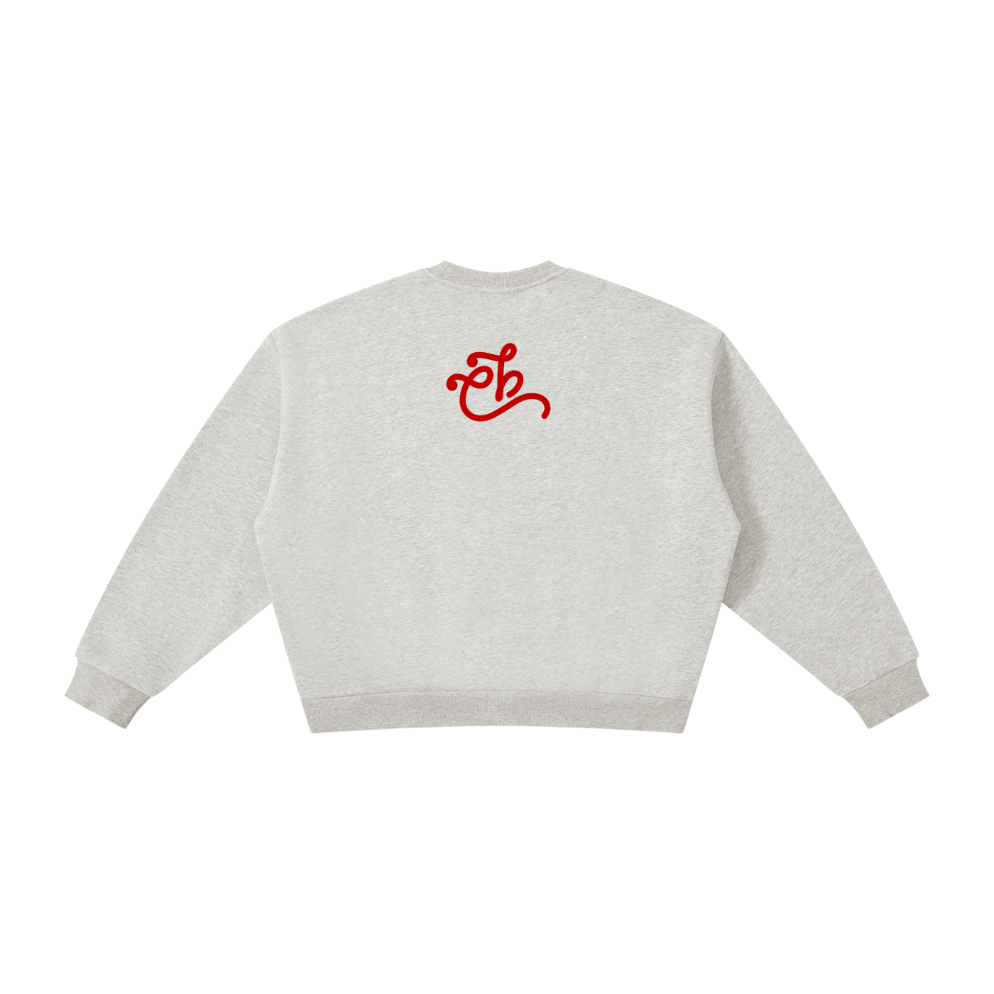 Never Give Up Boxy Crewneck Sweatshirt