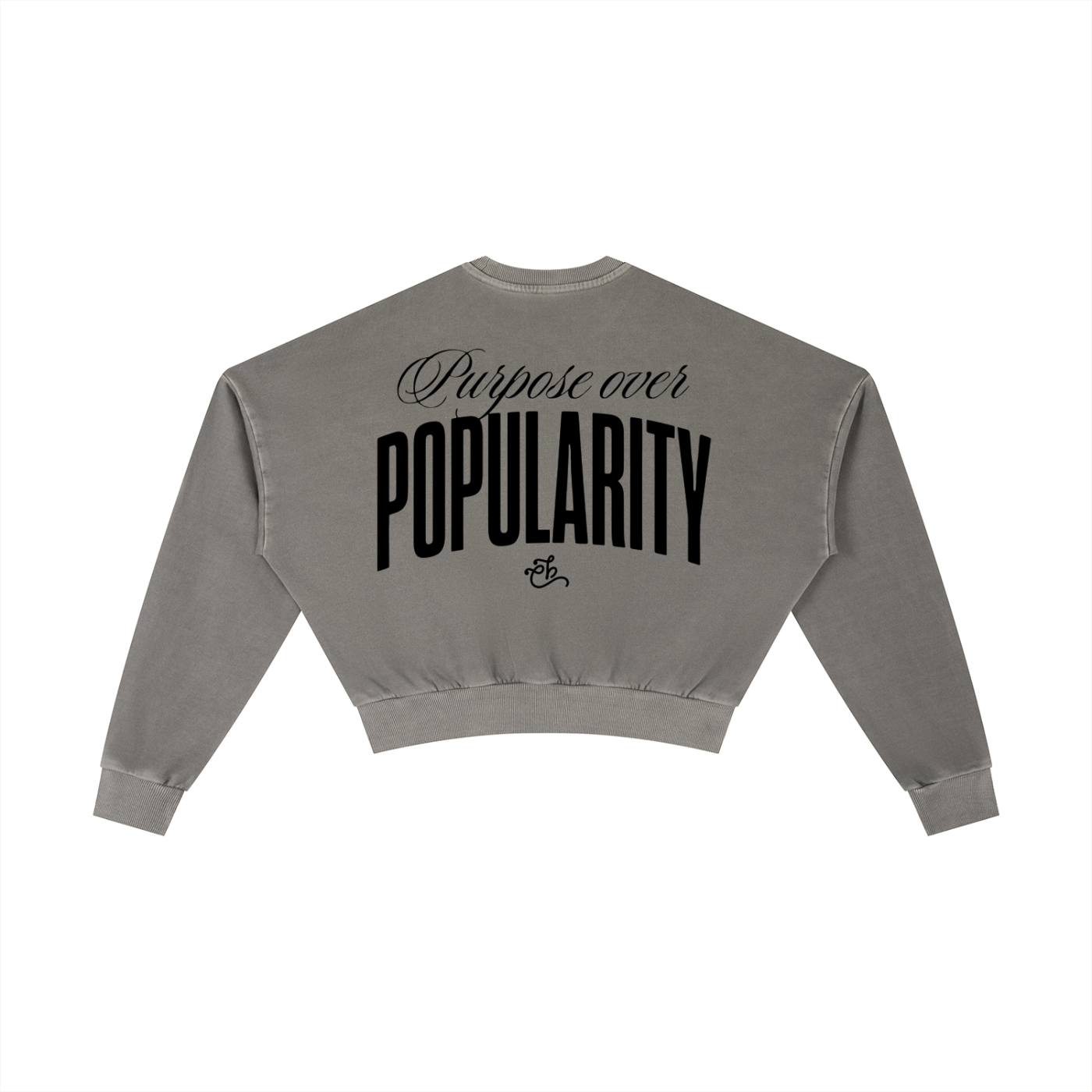 POP Ladies Cropped Sweatshirt