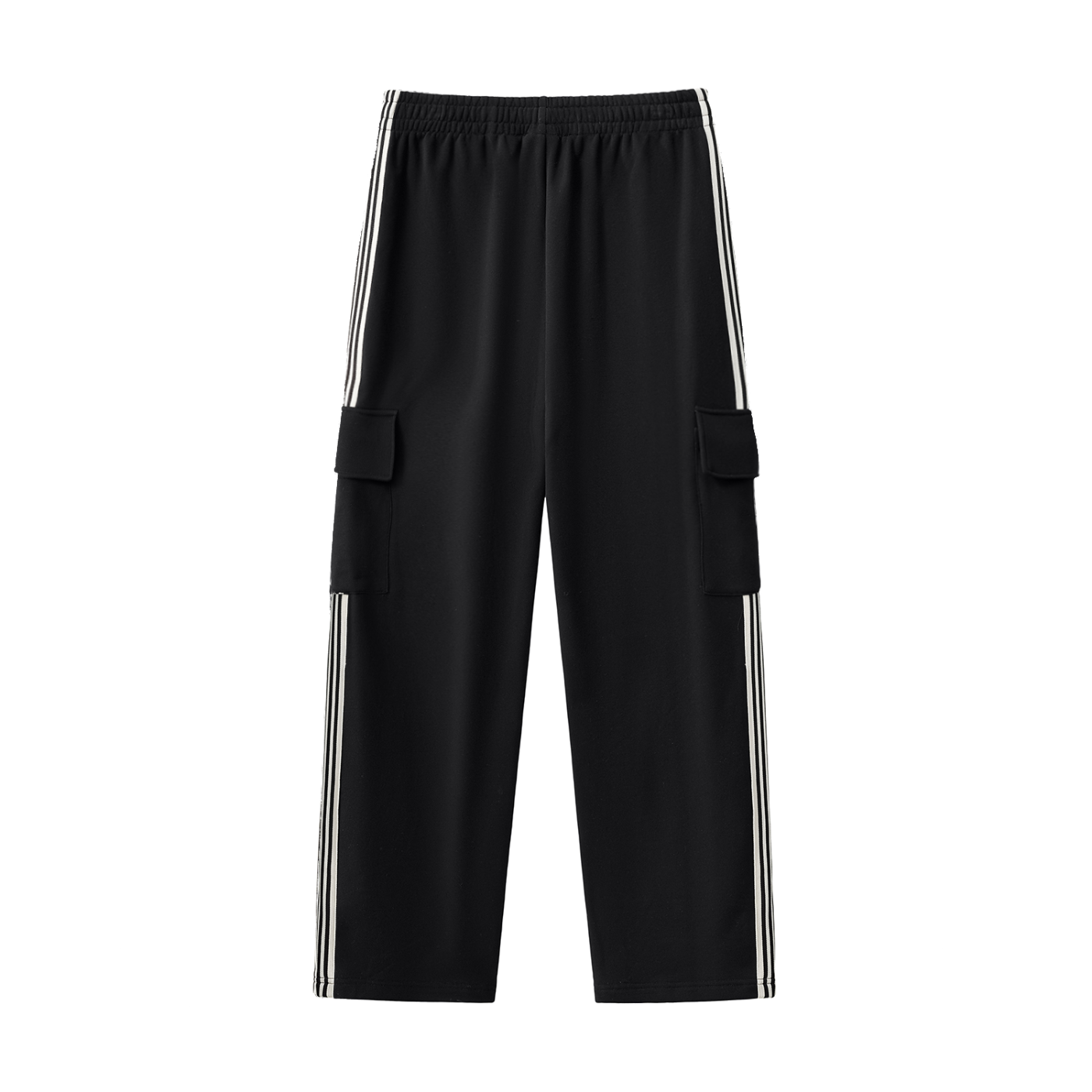 Called Stripe Straight-Leg Pants