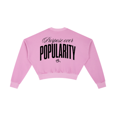 POP Ladies Cropped Sweatshirt