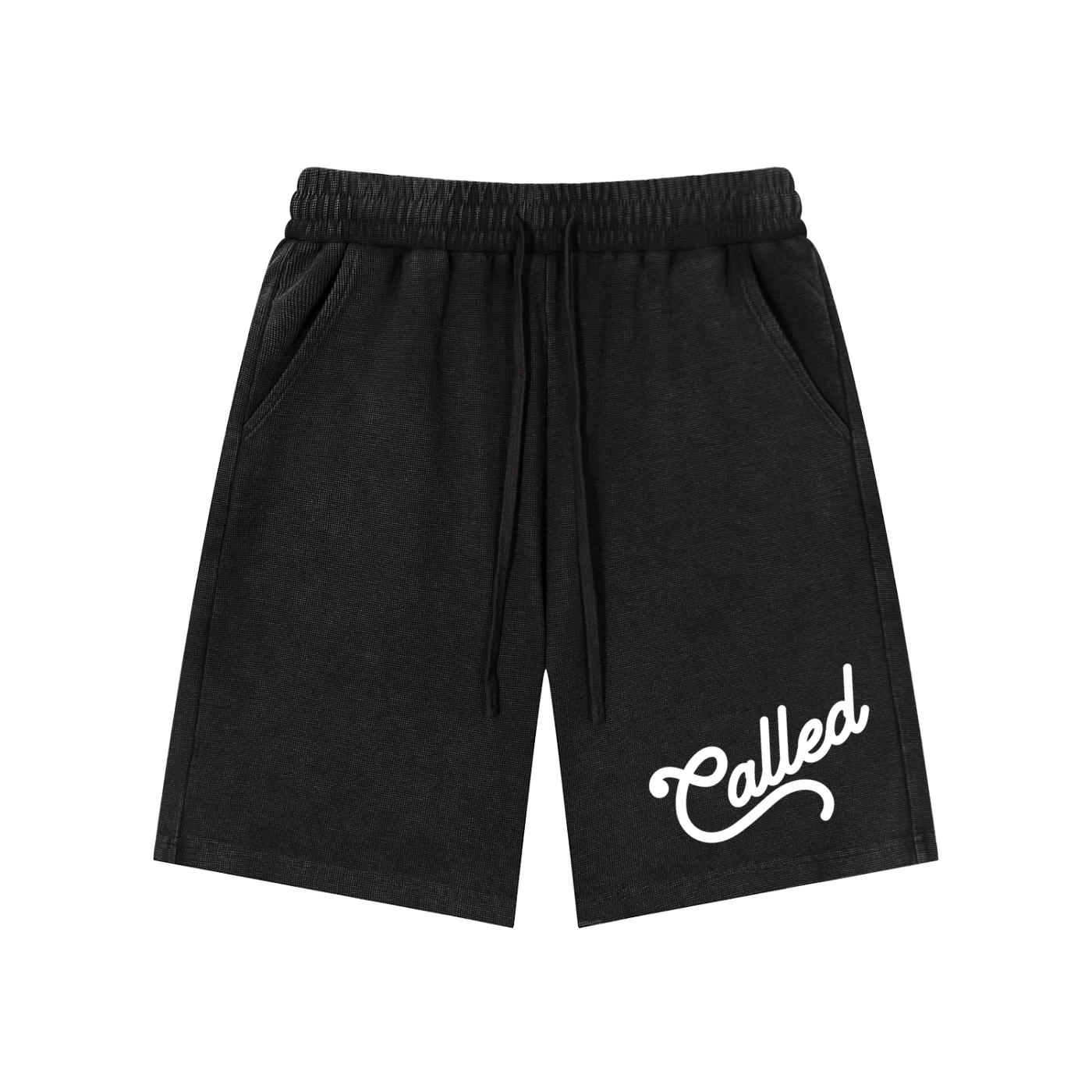 Called Waffle Knit Shorts