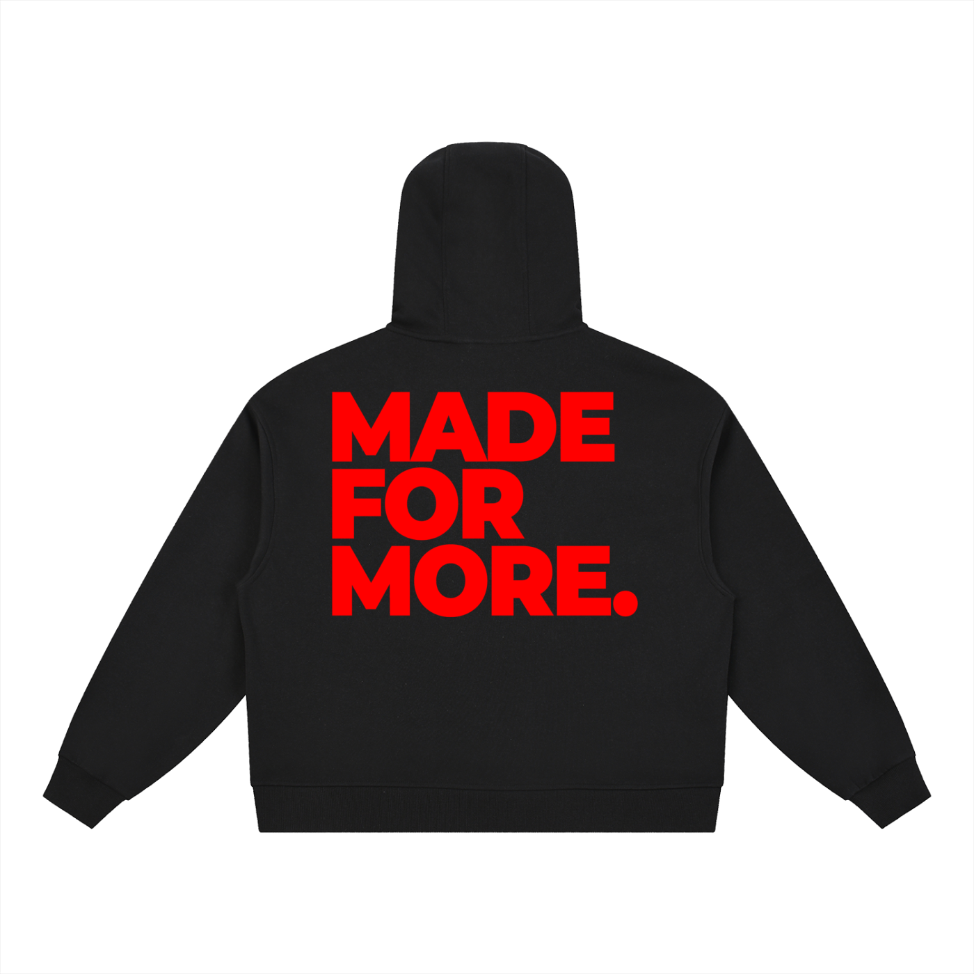 Boxy Button Placket Hoodie